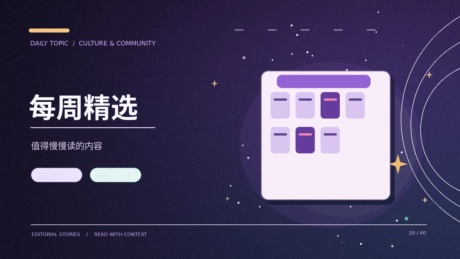 每周阅读与专题档案